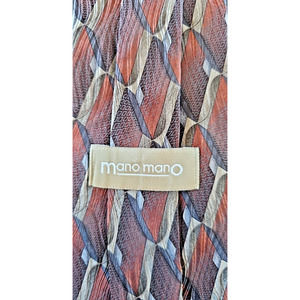 Men's Necktie Mano Mano Silk L58" W3.75" multicolor